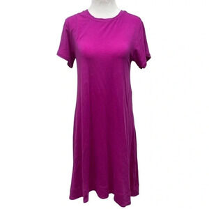 SUMMERSALT Cool Off coverup dress. Fuschia. Size Small. Tencel/spandex. EUC.